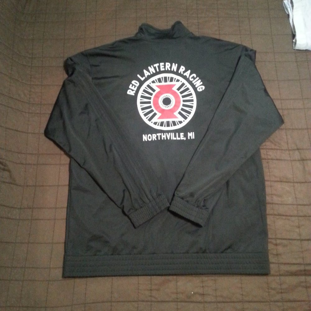 Adidas Track Jacket Red Lantern Racin Northville, Michigan